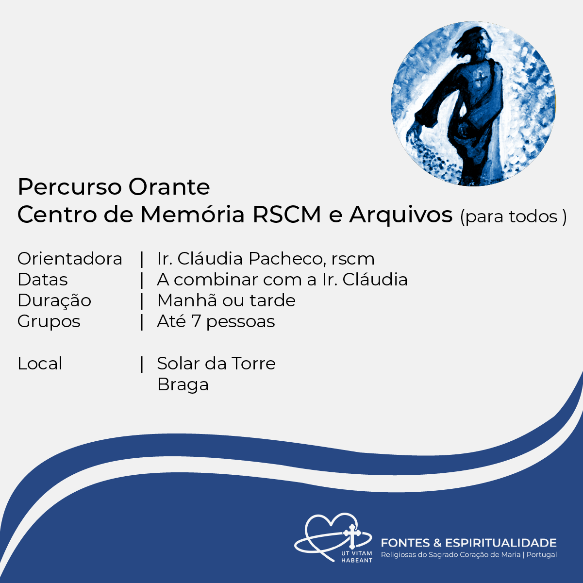 Percurso Orante - Centro de Memória RSCM e Arquivos (para todos)